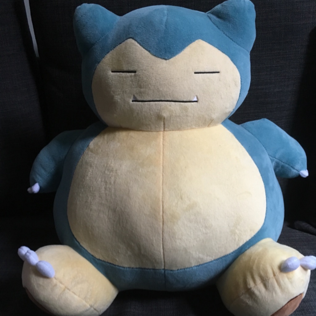 huge snorlax plush