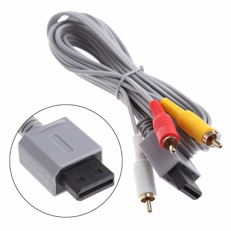 wii audio video cable adapter