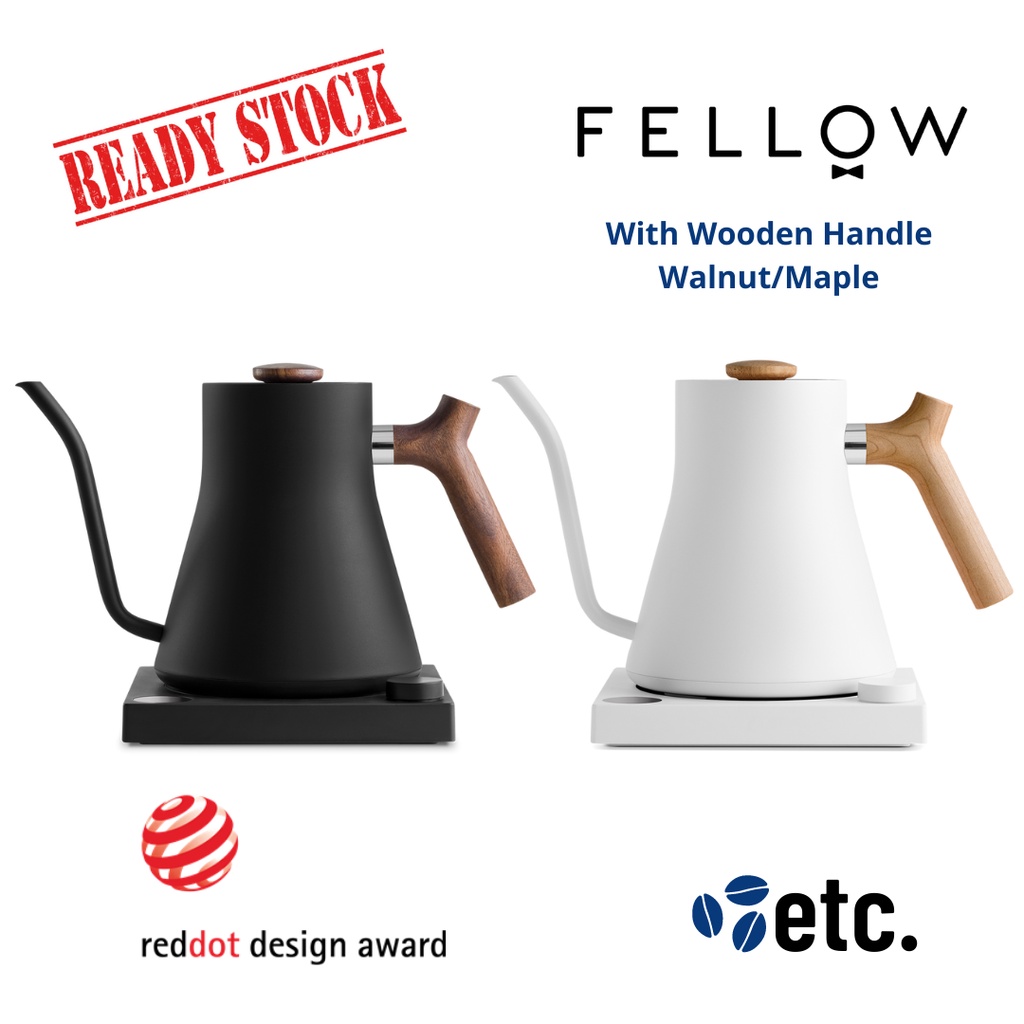 Fellow Stagg EKG Electric Pour Over Kettle 0.9L (with wooden handle