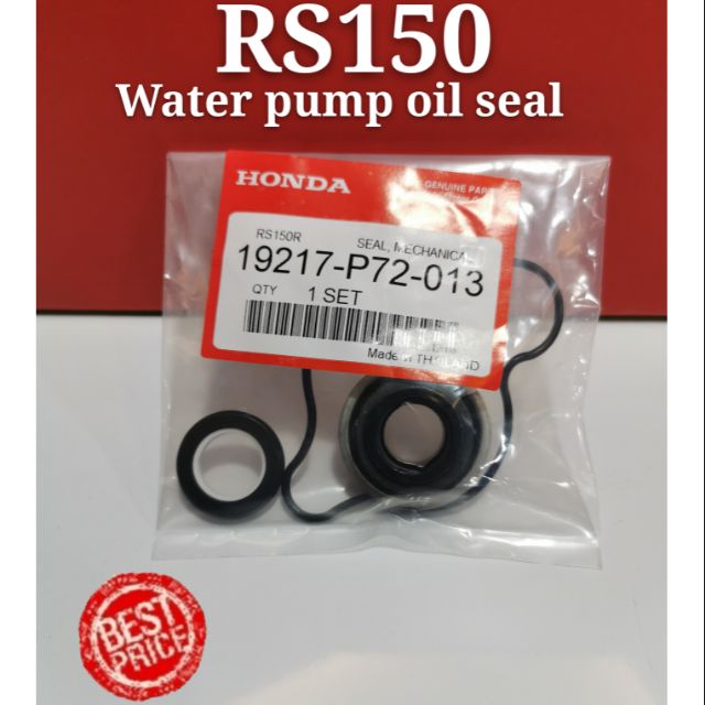 Shop Malaysia Water Pump Oil Seal Water Pump Shaft Rs150 Honda Original Shopee Singapore