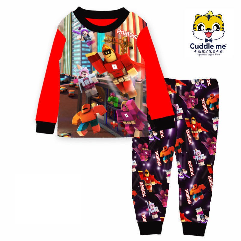 Sg Seller Kids Cartoon Pyjamas Boys Sleepwear Children Roblox Minecraft Paw Patrol Pj Mask Toy Story Shopee Singapore - roblox pajamas boy