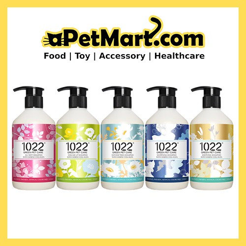 1022 Dog Shampoo 310ml (5 Scents) Shopee Singapore