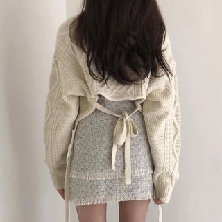 cropped pullover sweater