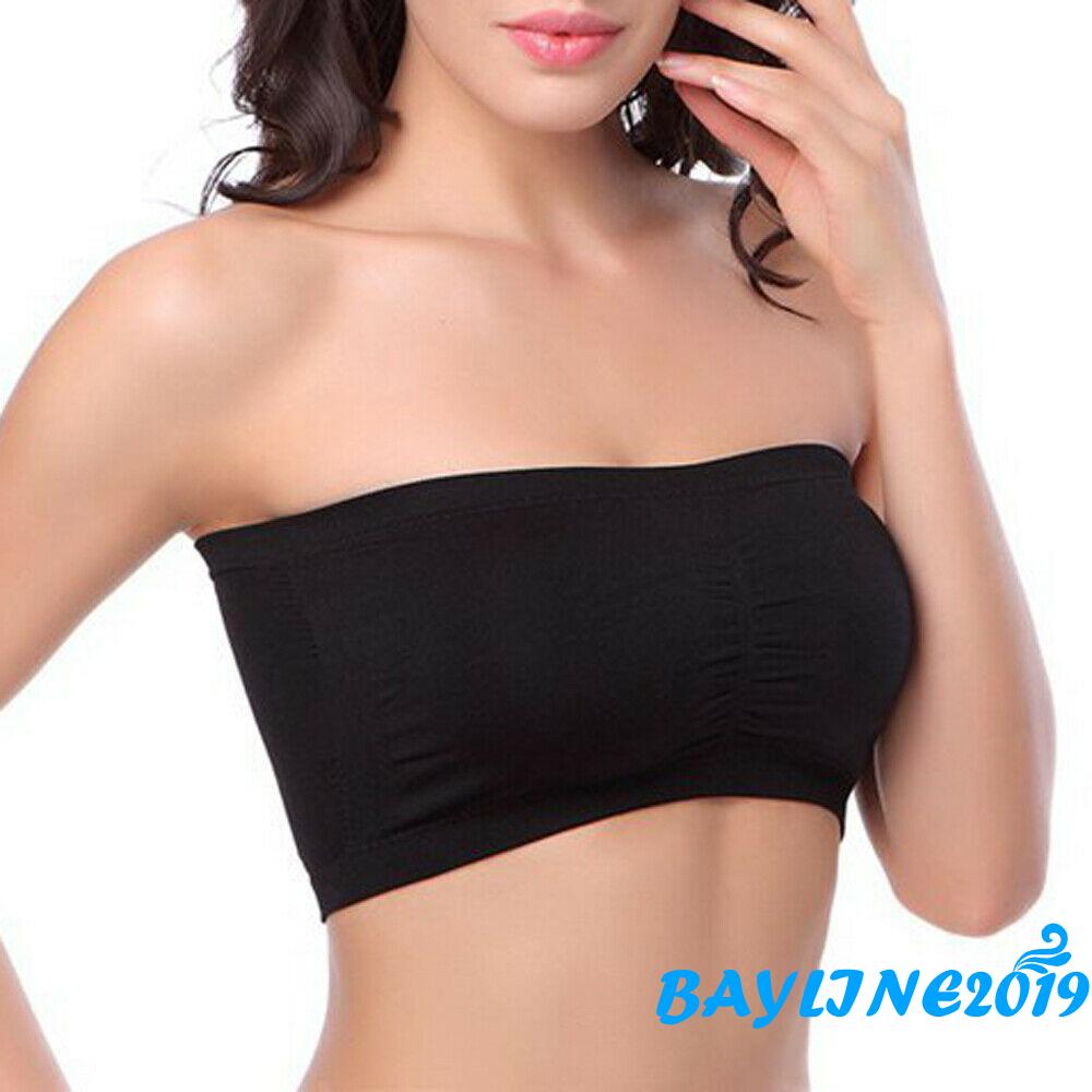 spandex bandeau bra