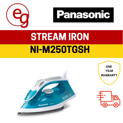 Panasonic NI-M250T Steam Iron | 1-year Local Warranty | Shopee Singapore
