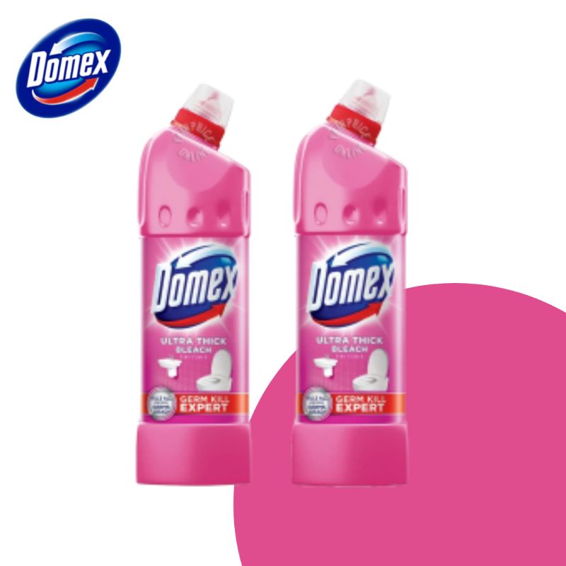 Domex Toilet & Bathroom Cleaner (500ml x 2) | Shopee Singapore