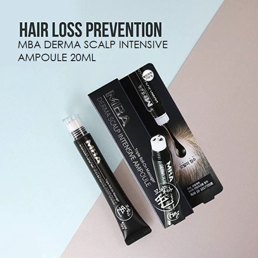 3pcs Original Daycell Mba Mobala Derma Scalp Intensive Ampoule 20ml X 3 Scan Qr Code To Check Authenticity Shopee Singapore