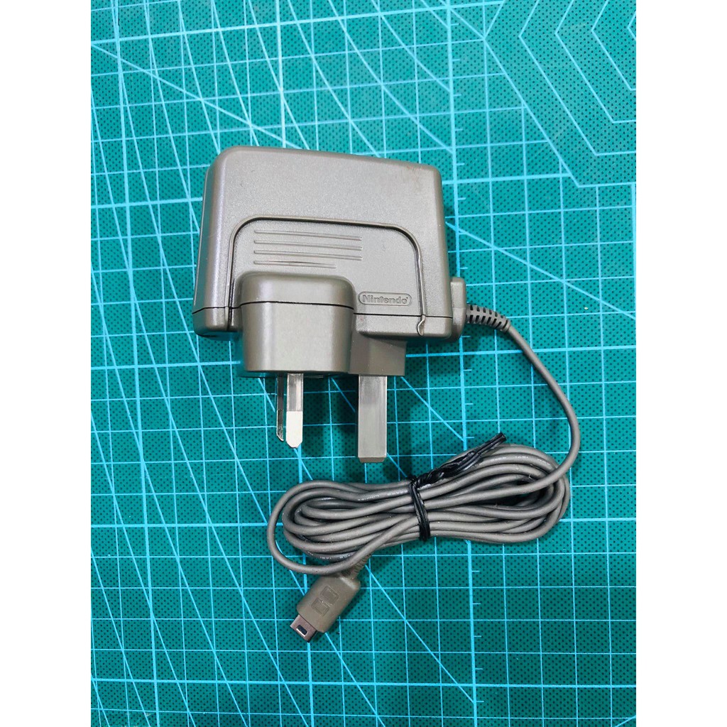 Original Official 3ds Nintendo Dsi Ds Lite Dsl Charger Ac Power Adaptor 3 Pin Bulk Pack Origianl Readystock Shopee Singapore