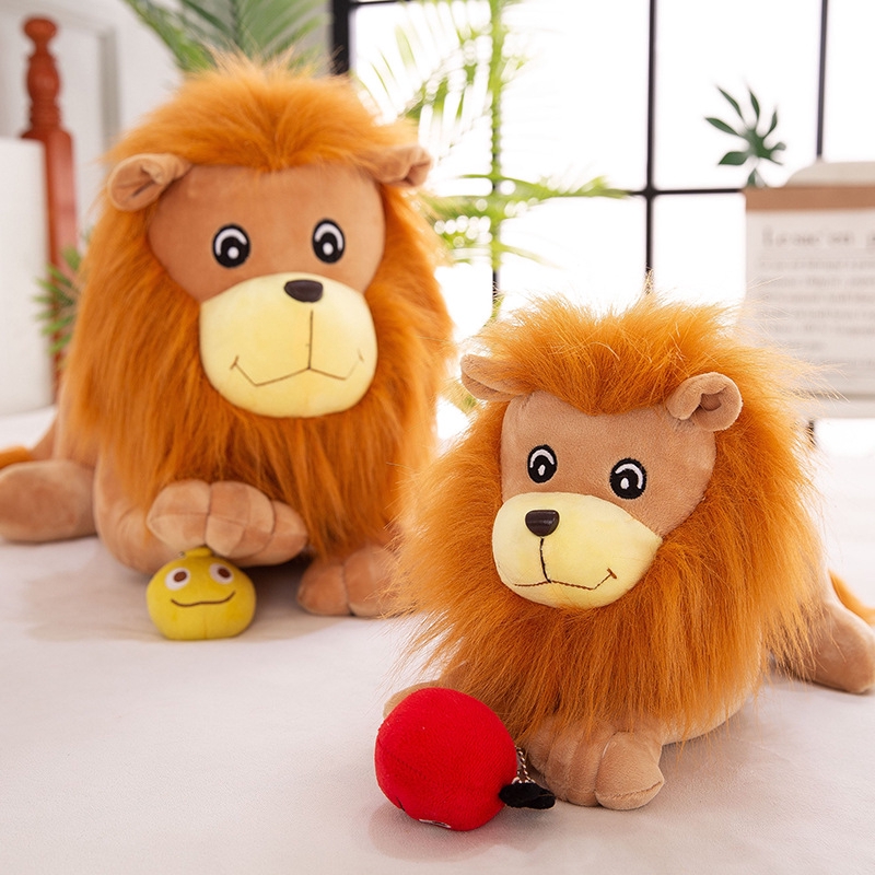 cute lion plush