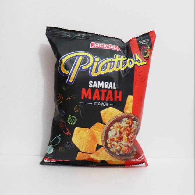 PIATTOS Sambal Matah Geprek 78 gram - Snack Snack - Potato ...