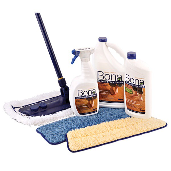 Wood Floor Cleaning Mop Kit, Bona Ultimate Hardwood Floor Care Kit