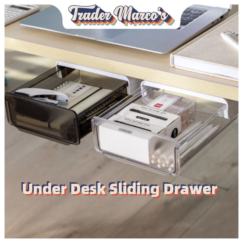 [SG Seller] Under Desk Drawer / Shelf Sliding Drawer/ Storage Drawer