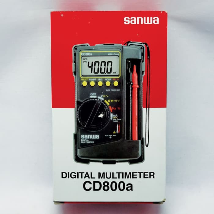 Original Sanwa Cd800a Cd800a Digital Multimeter Tester Multi Meter Shopee Singapore