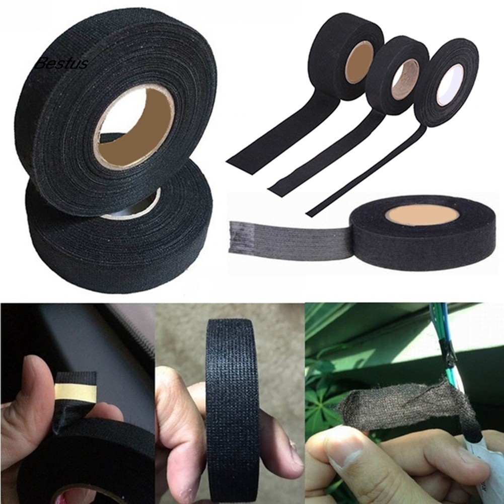 BEST Car Strong Adhesive Cloth Fabric Heatresistant Wiring Loom