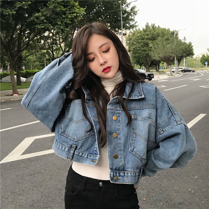 Women Basic Coat Denim Jacket Women 