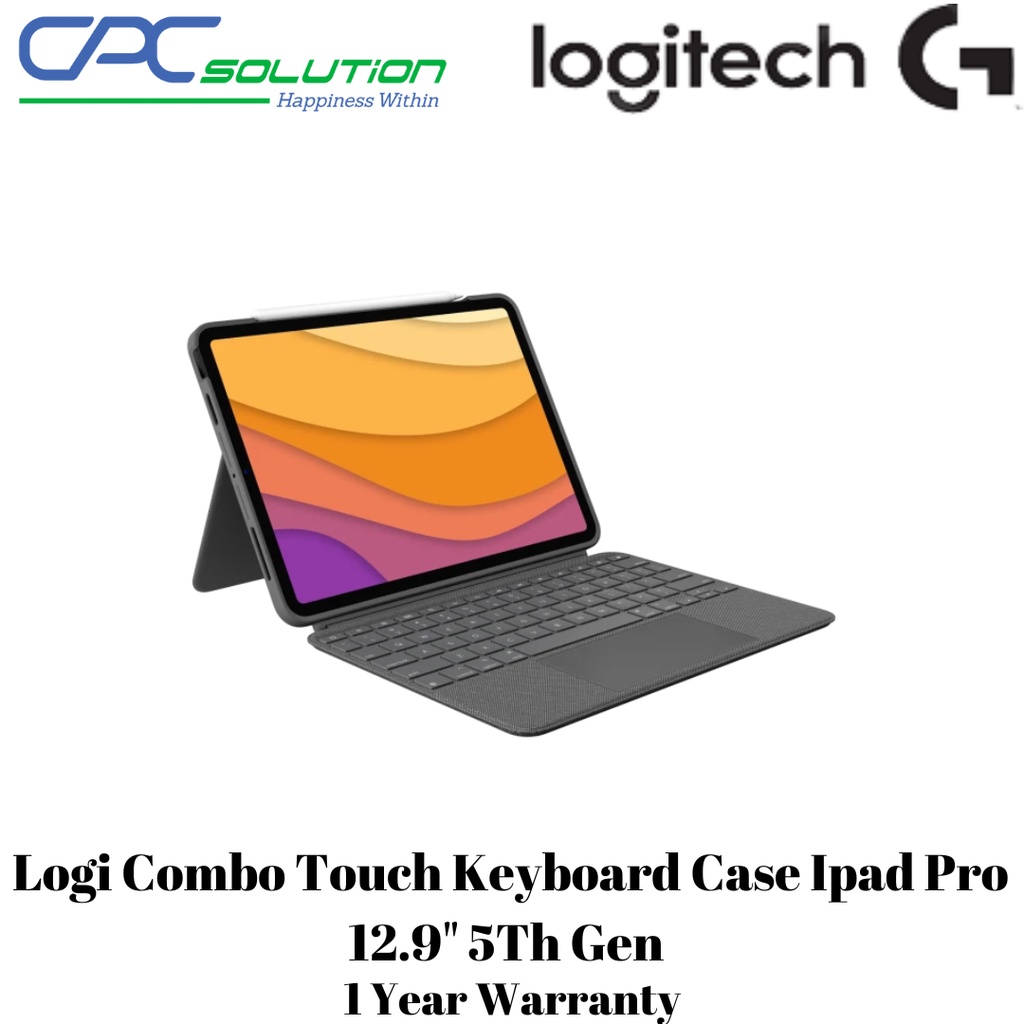 Logi Combo Touch Keyboard Case Ipad Pro 12.9