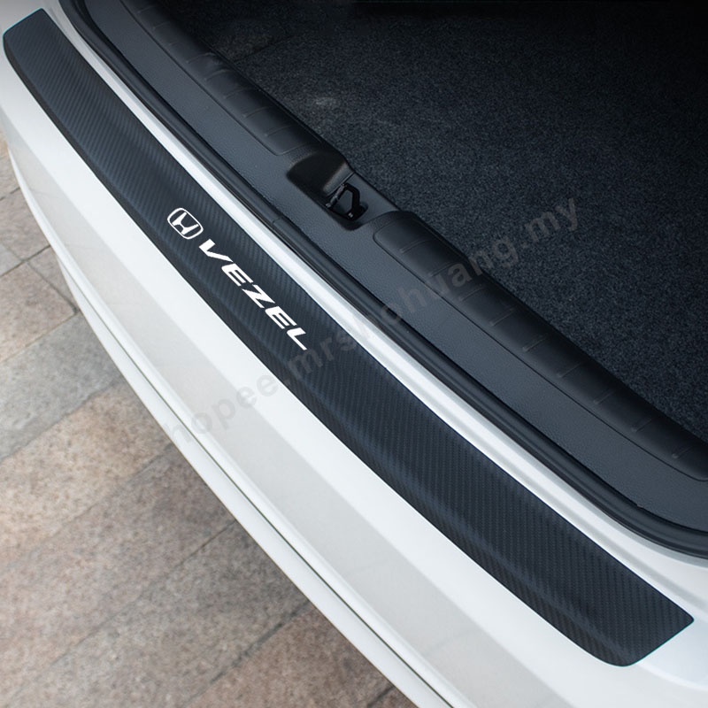 Car Door Edge Protector For Honda Civic CRV Freed Jazz Brio City Accord Fit HRV RS150 C70 Beat Vario Carbon Fiber Threshold Bumper Decal Vinyl Sticker Car Accessories Interior