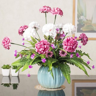 Susunan bunga ruang tamu bunga buatan simulasi pot bunga Susunan bunga ruang tamu bunga buatan simulasi pot bunga