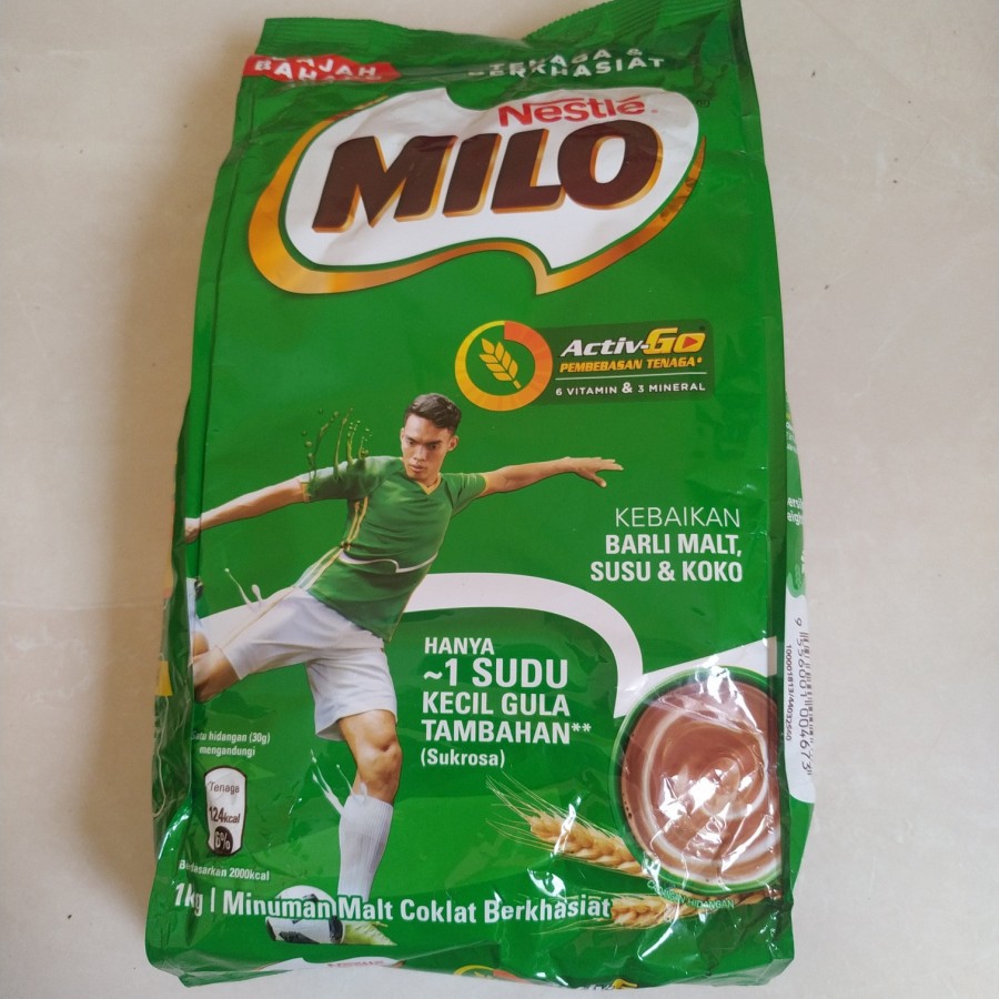 Milo Nestle 1 Kg Milo Activ Go Milo Malaysia Shopee Singapore