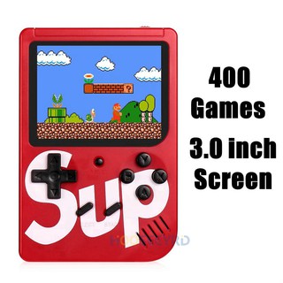 New Superme Retro Mini Handheld Game Console Emulator Built-in 400 Games AV Out