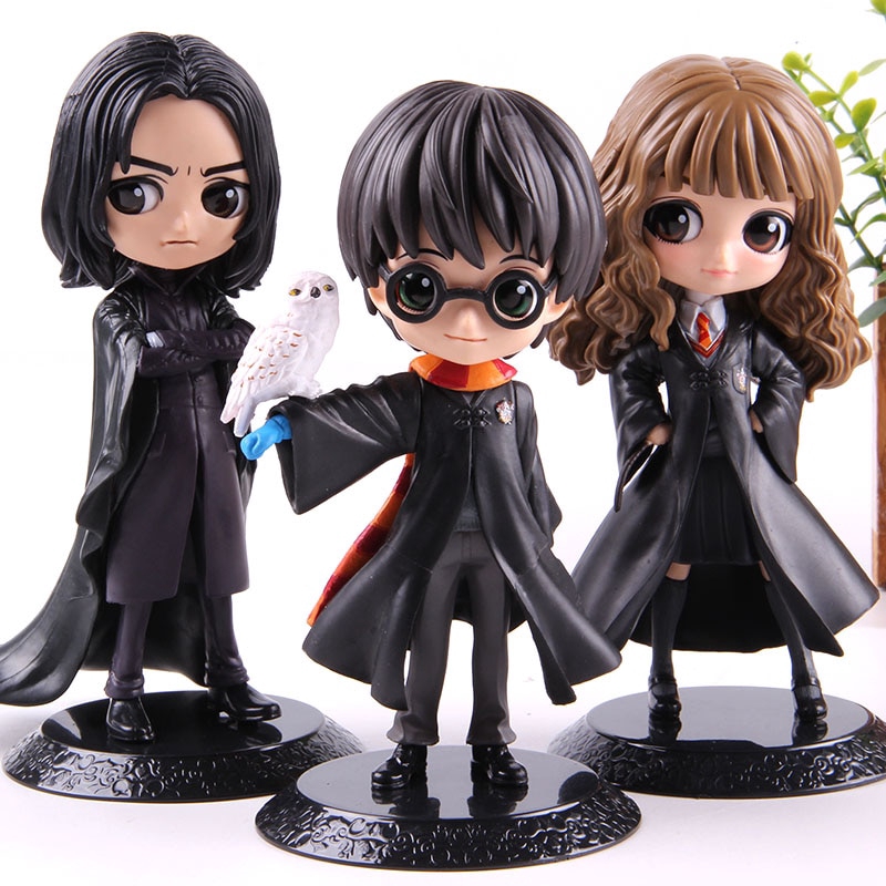 Q Posket Harry Potter Figure Harry Potter Granger Severus Snape Hermione Dolls Q Version Model Toys Shopee Singapore