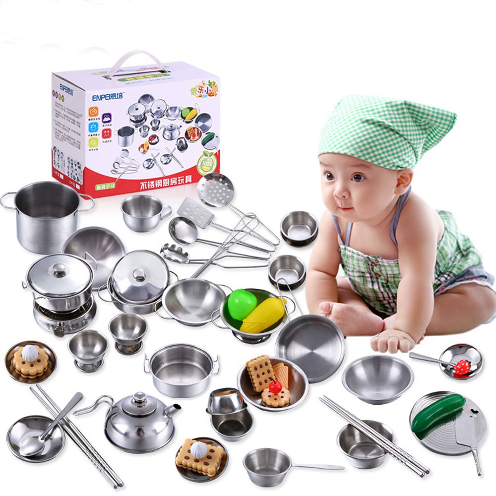 play kitchen cookware set