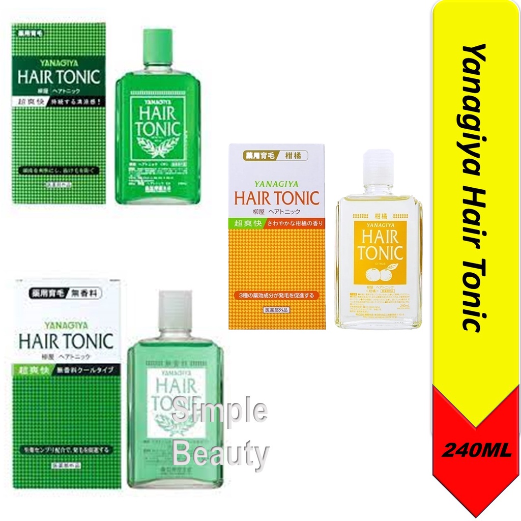 YANAGIYA Hair Growth Tonic, 240ml Shopee Singapore