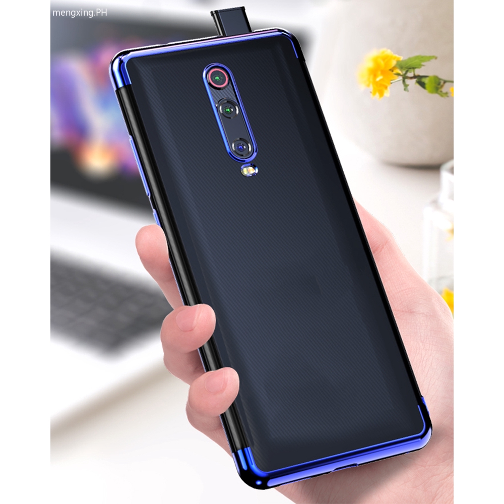 OPPO Reno 2Z Case Luxury Plating Clear Soft TPU Silicone Cover Case