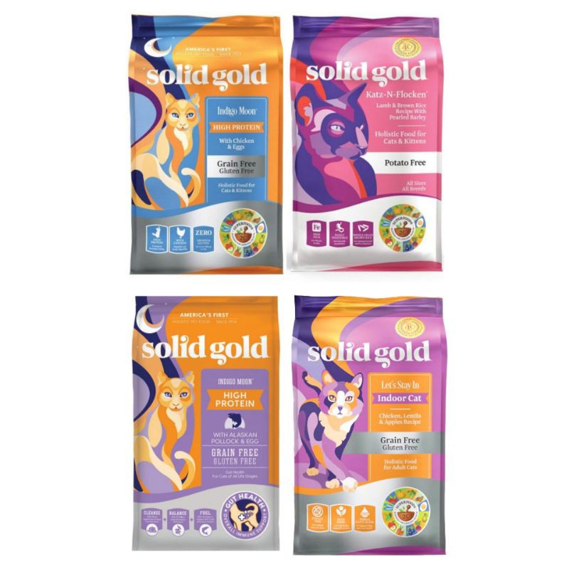 7 00 Off Solid Gold Cat Dry Food 6lbs 12lbs Indigo Moon Indoor Shopee Singapore