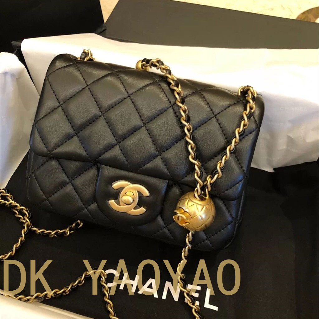 Chanel bag with ball hot sale