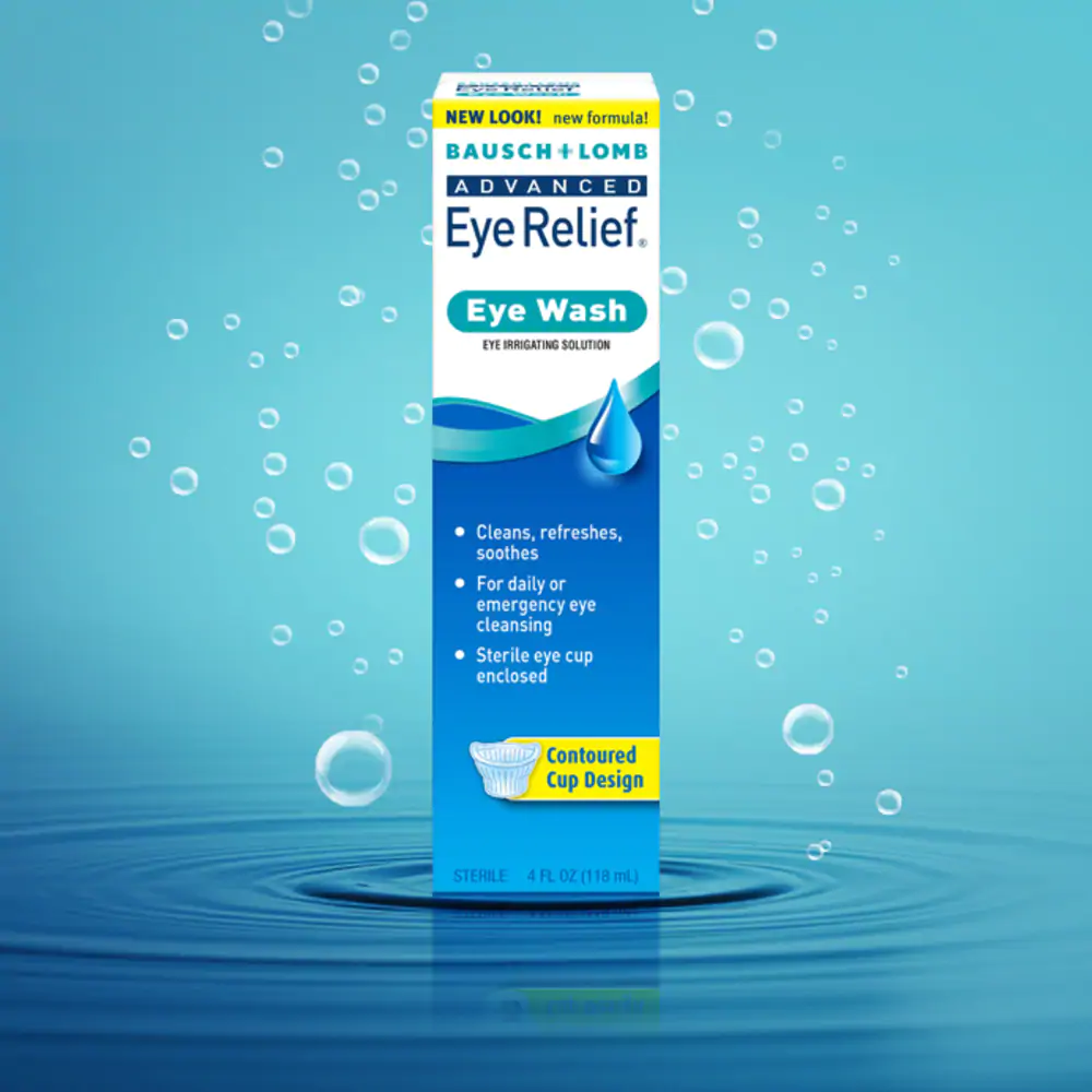 BAUSCH + LOMB Advanced Eye Relief Eye Wash 118ml Shopee Singapore