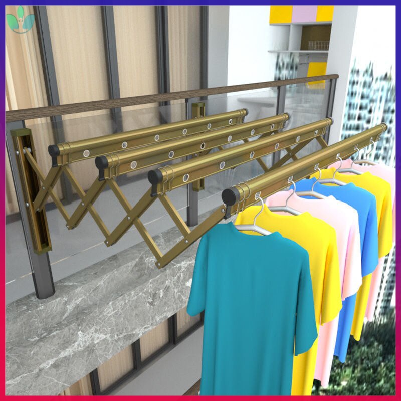 balcony-window-retractable-clothes-hanger-outdoor-pulling-and-pushing