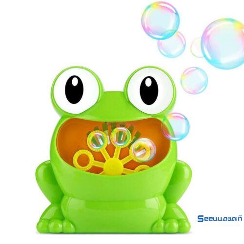 frog bubbles bath