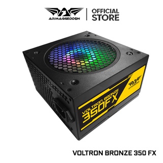Armaggeddon Voltron Bronze 350FX Power Supply with 120mm Led Fan | Pure Power Rated 350 Watts
