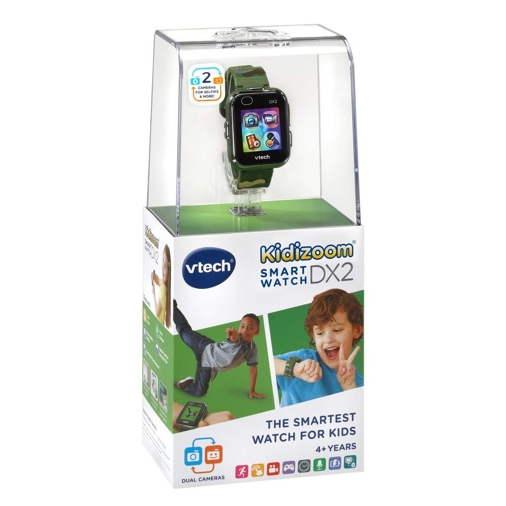 vtech kidizoom smartwatch dx2 camouflage