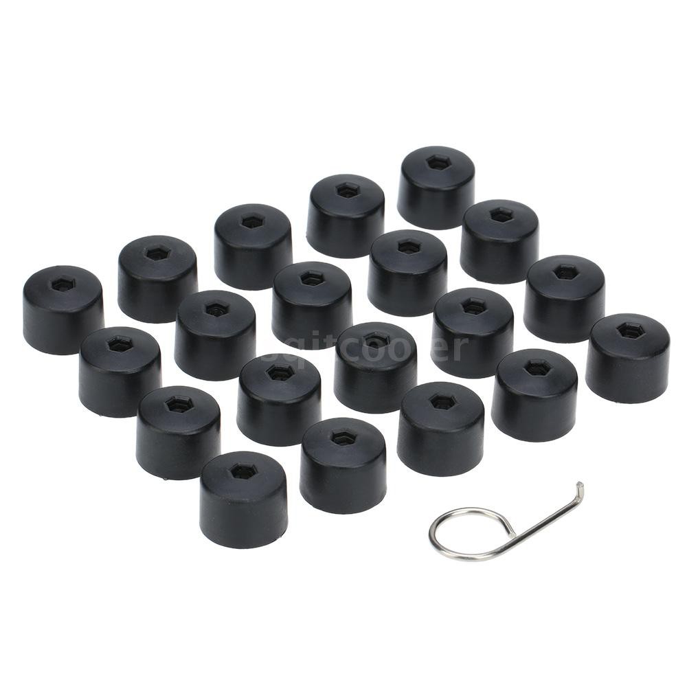 vw golf wheel nut covers