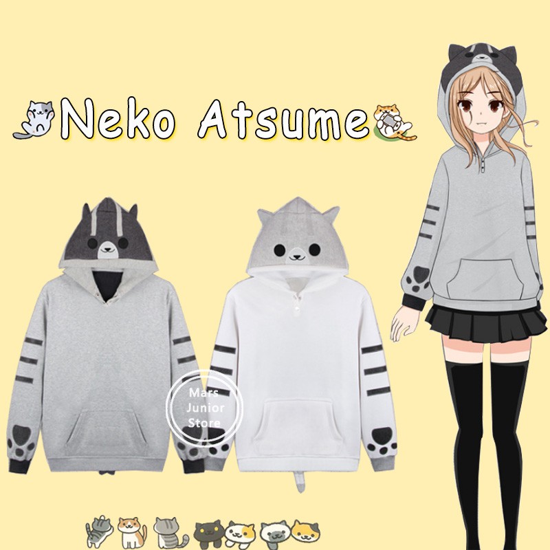 neko atsume hoodie