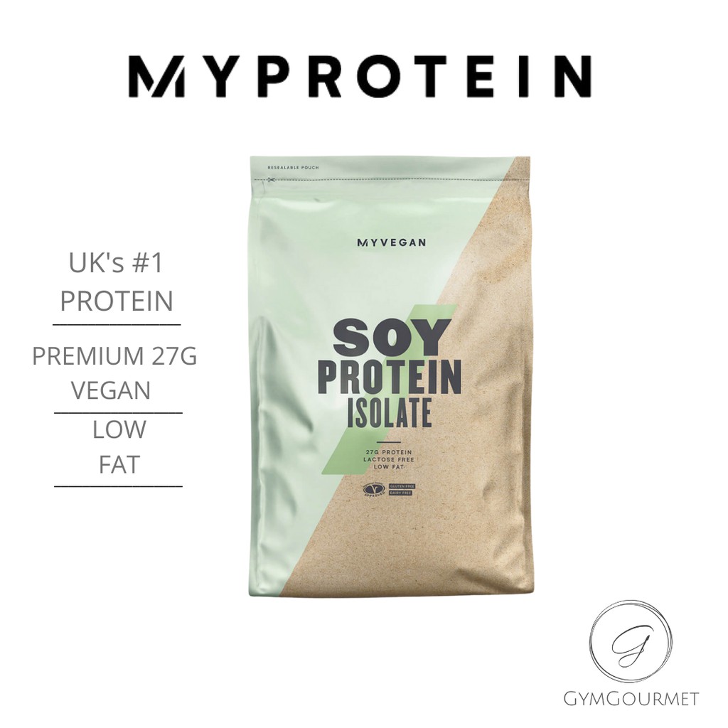 MyProtein Soy Isolate Vegan Protein Powder Various Flavours and Sizes