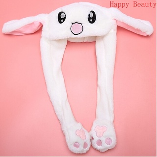 (Happy Candy)New Style attractive kids Moving Ear Rabbit Hat Dance Plush Toy For Gift #2