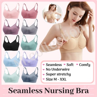 🇸🇬 [SG Seller] Seamless Nursing Bra | Breast Feeding Bra | Maternity Bra