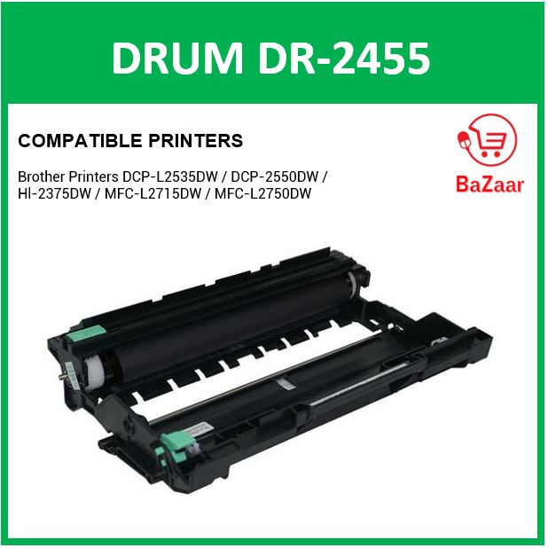 Compatible Brother Drum DR-2455 DR2455 DR 2455 for printer DCP-L2535DW ...