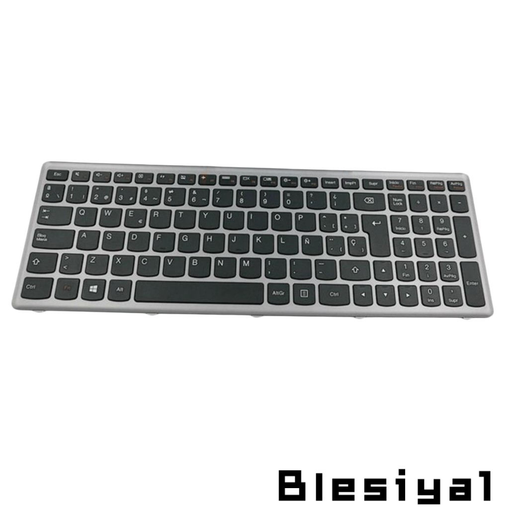 Laptop Keyboard Spain Layout Silent Replacement For Lenovo Ideapad Z500 Shopee Singapore