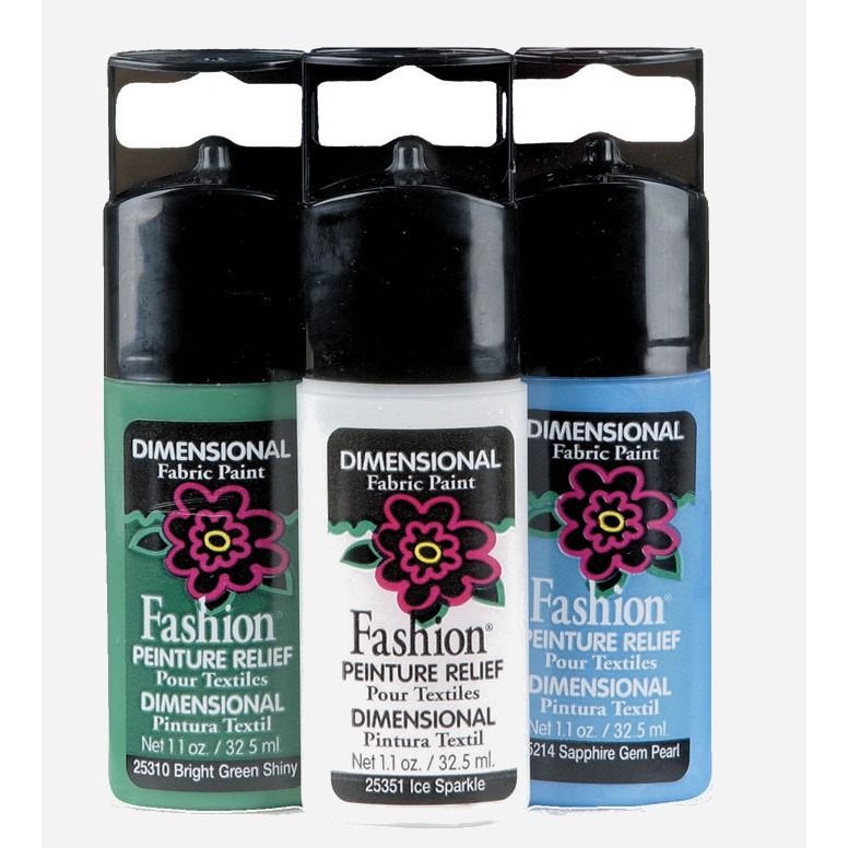 Plaid Fashion Dimensional Fabric Paint, 1.1 oz (292712025XXXX) Shopee