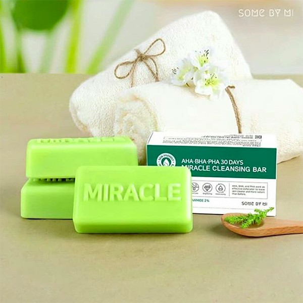 Some By Mi Aha Bha Pha 30 Days Miracle Cleansing Bar 106g Shopee Singapore