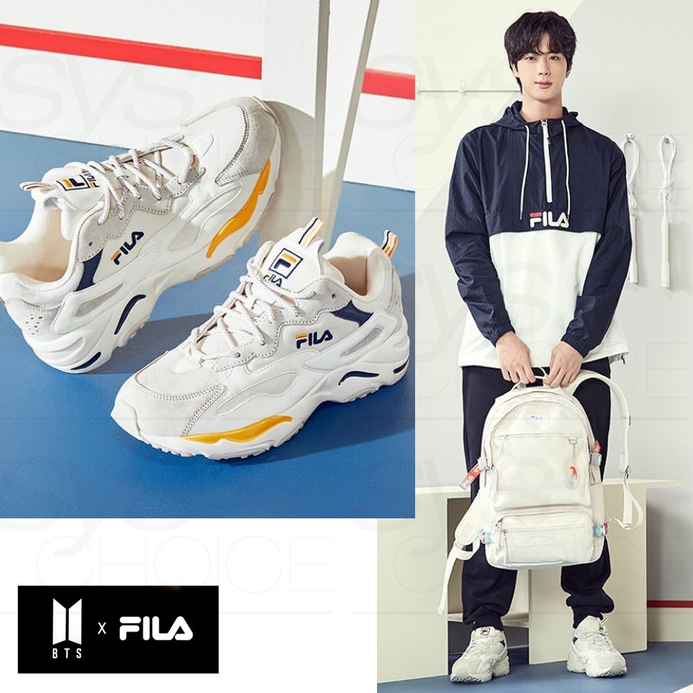 fila shoes x bts