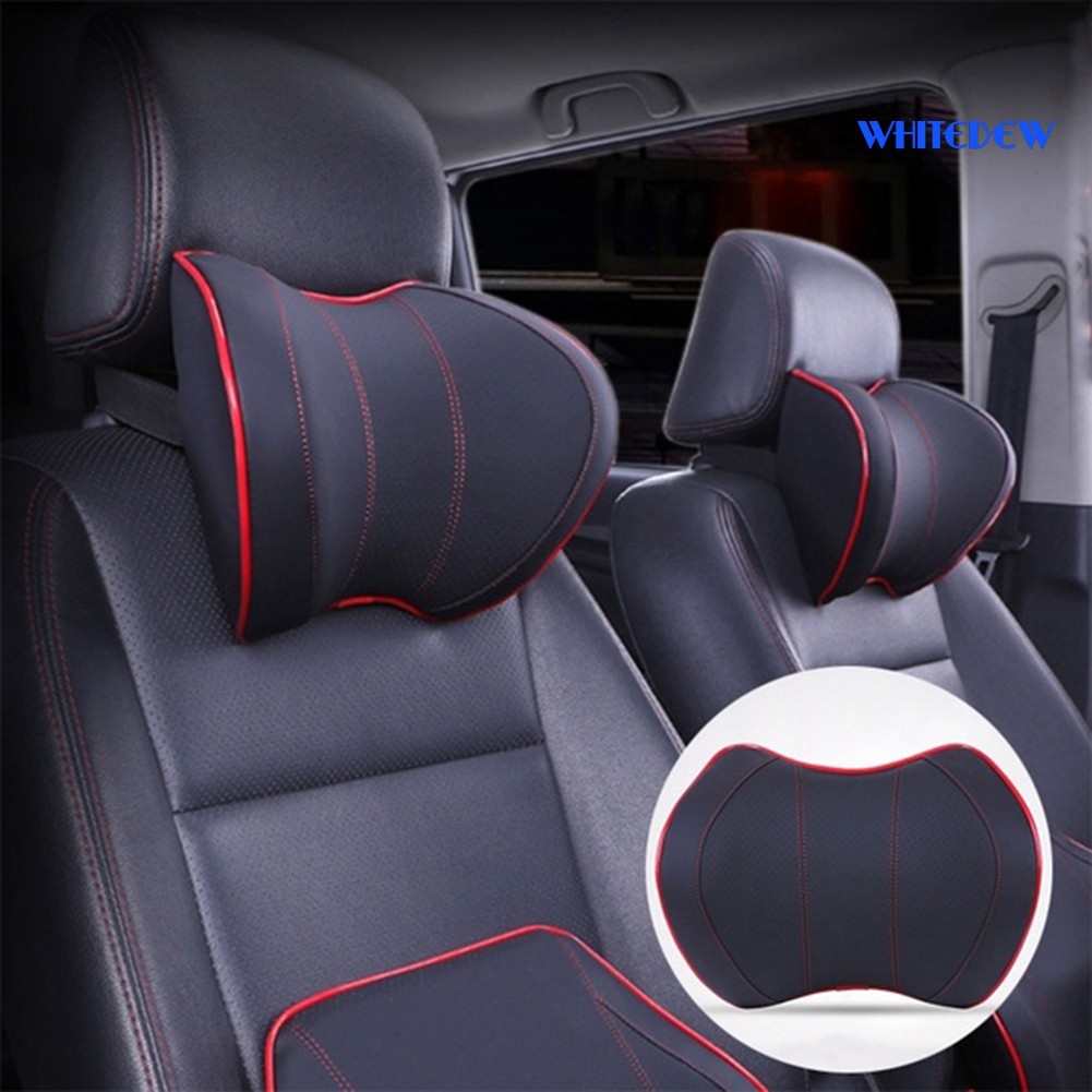 Hot Whitedew Car Seat Adjustable Memory Cotton Car Seat Rest Cushion Pillow Shopee Singapore