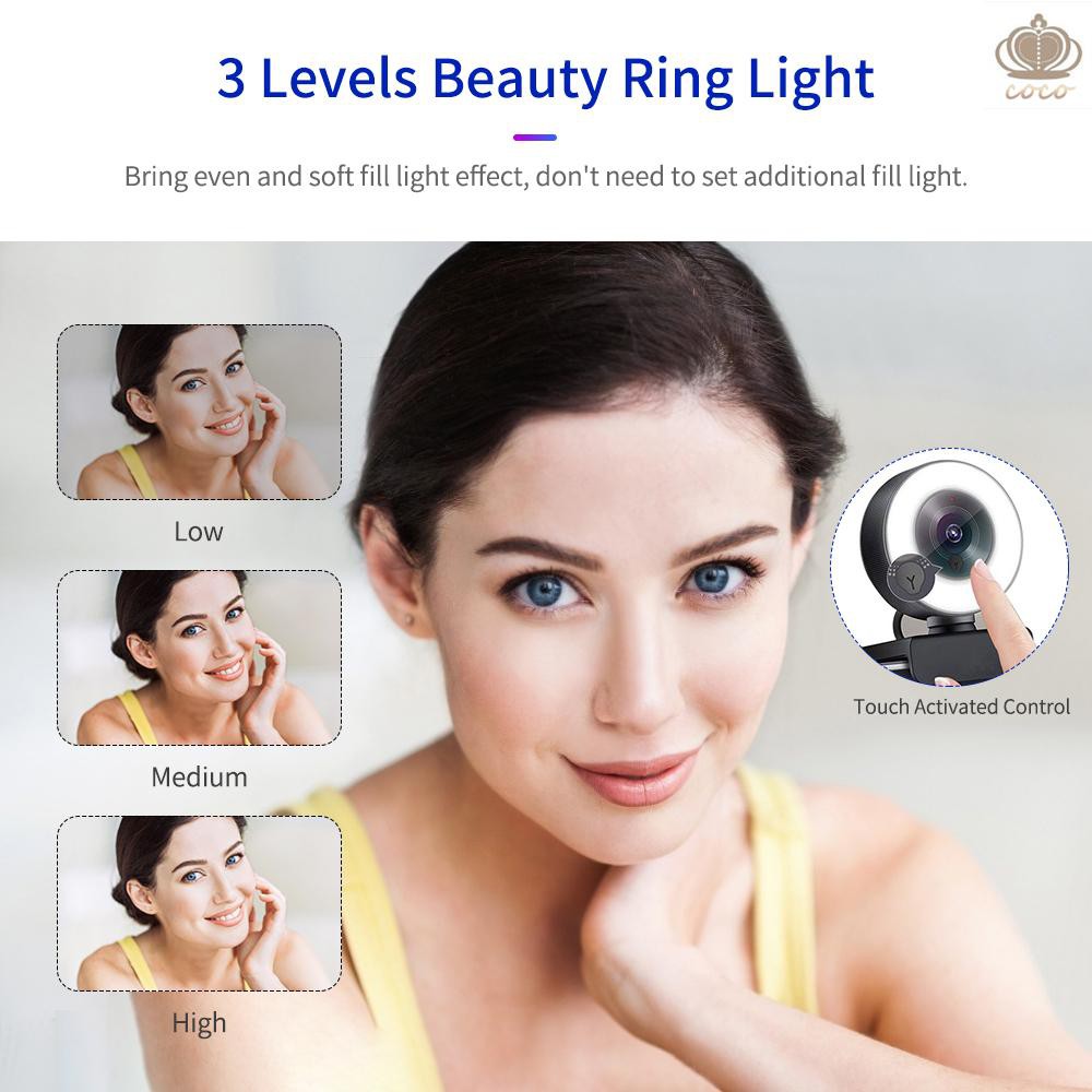 1080P HD Streaming cam Computer Video Camera 2 Megapixels Auto Focus