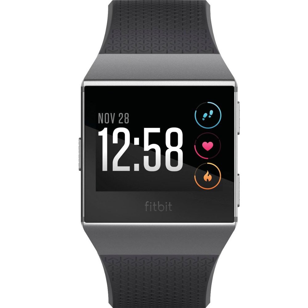 fitbit ionic charcoal smoke