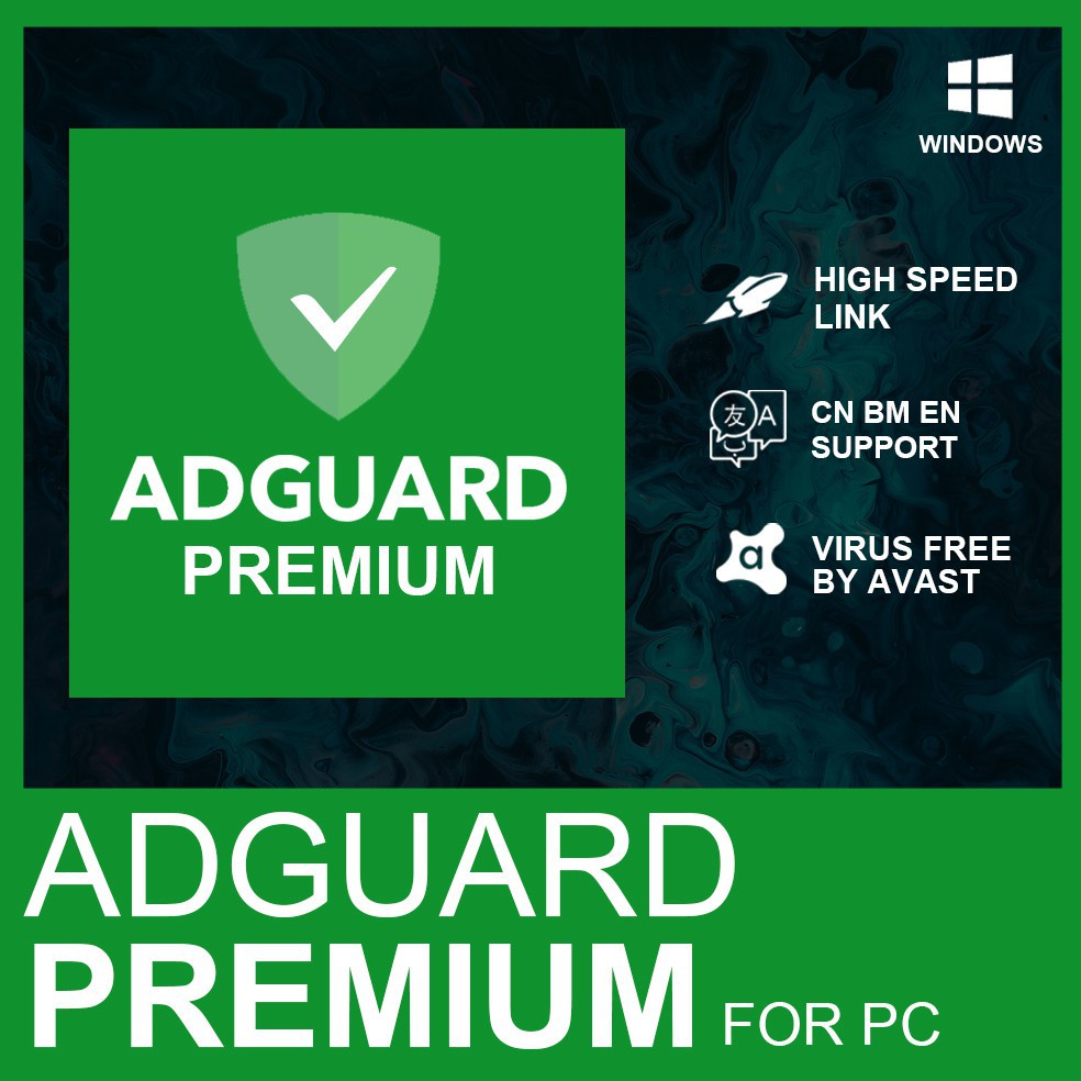 Sg Seller 100 Works Adguard Premium 7 5 For Windows Updated Jan 2021 Shopee Singapore