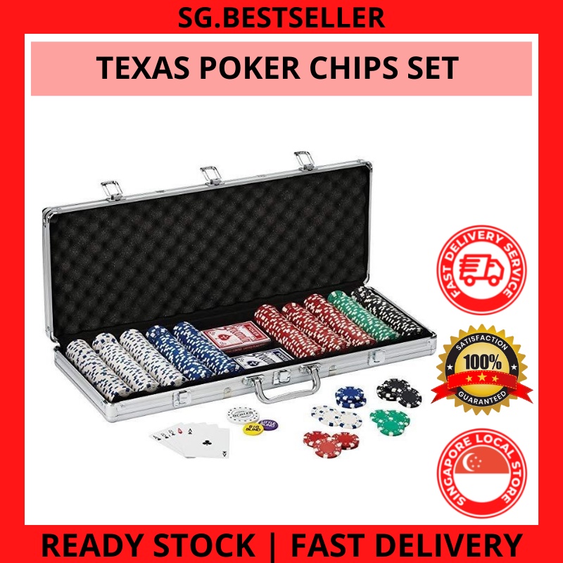 SG STOCK Professional Casino Poker Game Set with Aluminium Case 300